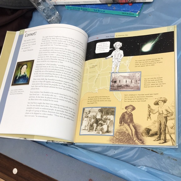Mark Twain Biography kids hardback “American star” - Picture 8 of 16